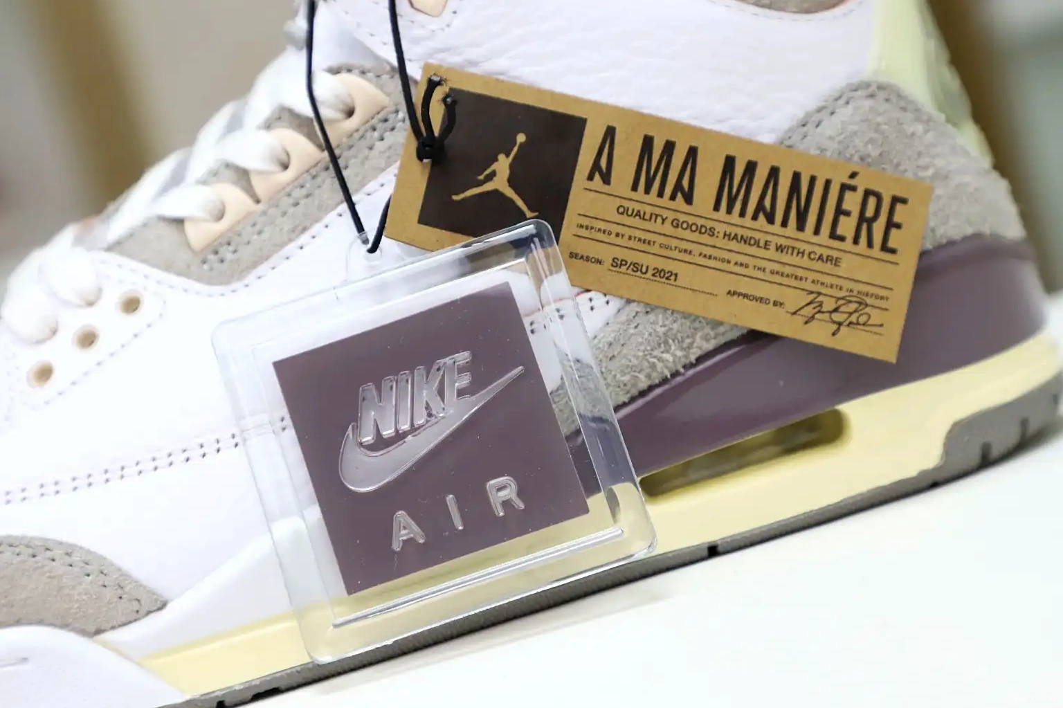 X JORDAN 3 AIR MANIÉRE WMNS Kimikick 0702